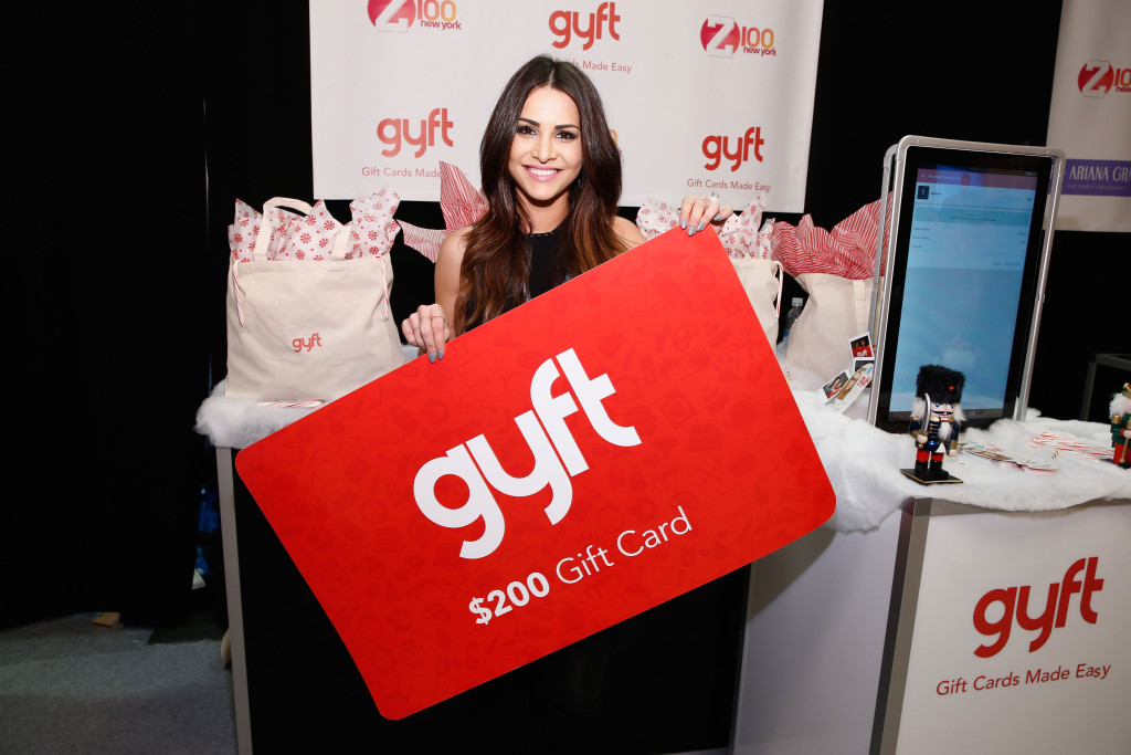 Andi Dorfman visits the z100 JingleBall Artist Lounge with Gyft! (Photo by Brian Ach/Getty Images for iHeartMedia)